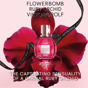 Brand new in box Flowerbomb Ruby Orchid 7 mL / 0.24 fl oz